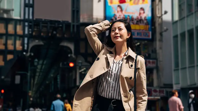 wanita mei kemudahan