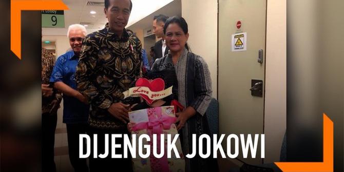 VIDEO: Dijenguk Jokowi, Anak Denada Diberi Kado Spesial