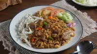 Resep nasi goreng kambing simple./Copyright&nbsp;shutterstock.com/g/galuhtati