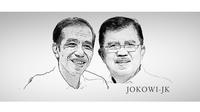 Ilustrasi Jokowi-JK (Liputan6.com/Johan Fatzry)
