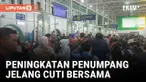 PENUMPANG DI STASIUN PASAR SENEN AKAN MENINGKAT JELANG LIBUR PANJANG DAN CUTI BERSAMA