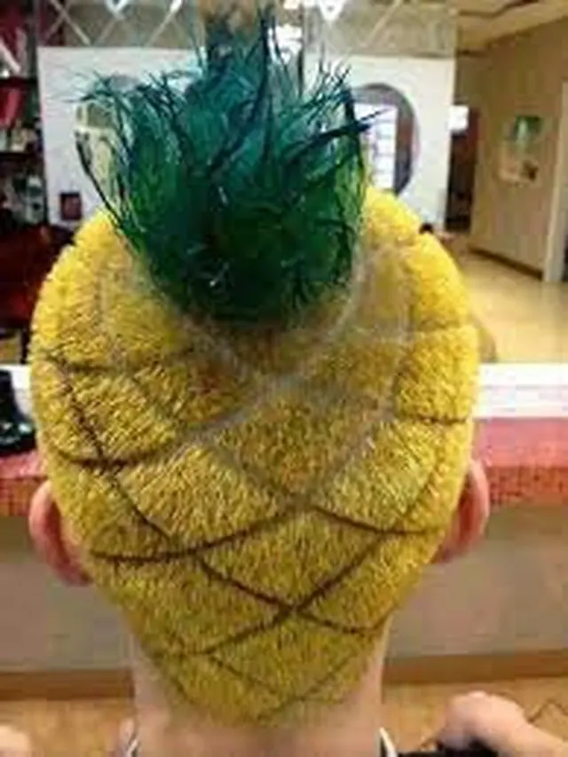 6 Potongan Rambut Model Buah-Buahan Ini Absurd Banget, Kocak (1cak)