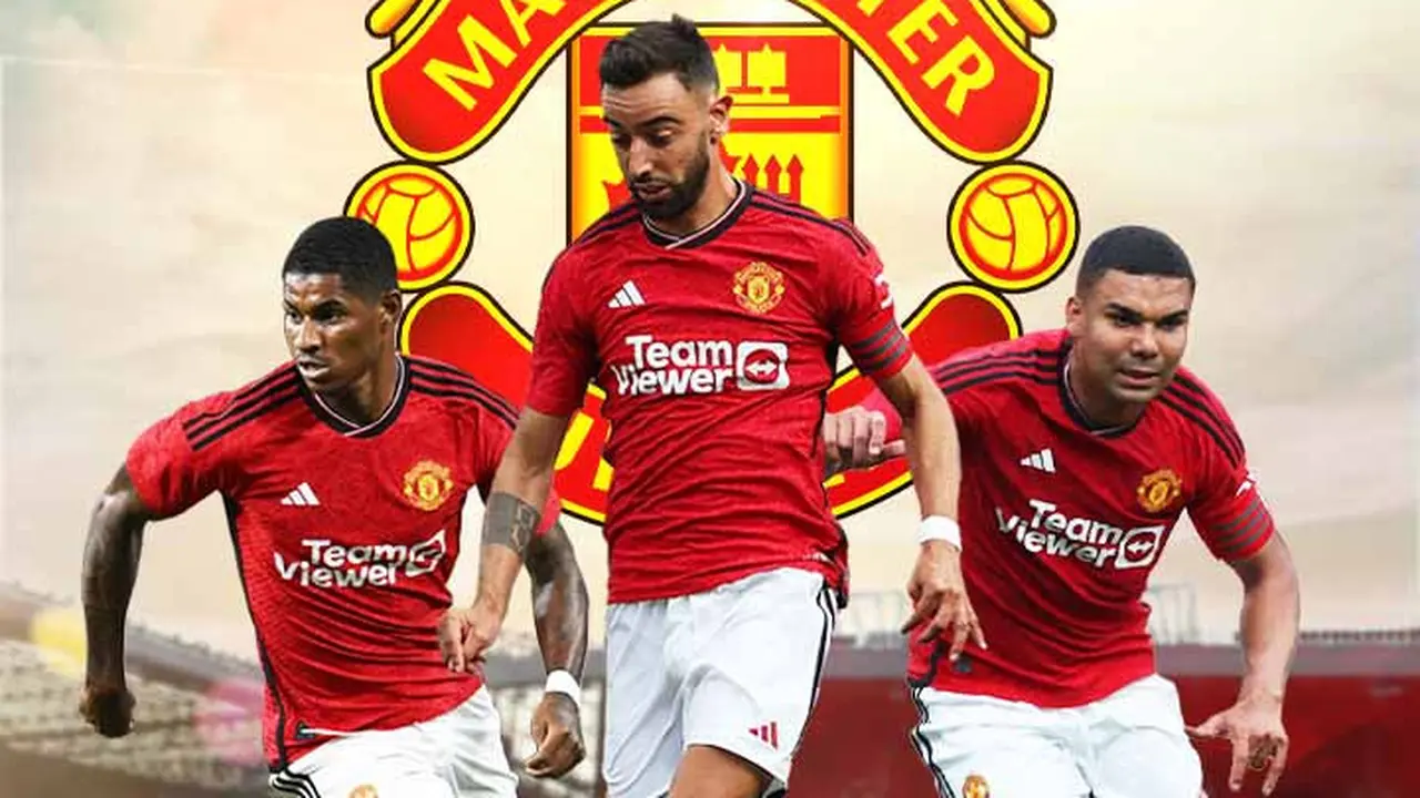Manchester United - Marcus Rashford, Bruno Fernandes, Casemiro