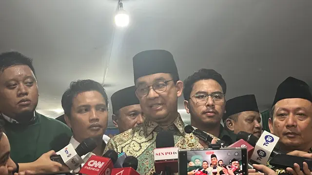 Mantan gubernur DKI Jakarta Anies Baswedan di DPW PKB DKI Jakarta, Jakarta Timur, Kamis (13/6/2024). (Liputan6.com/Winda Nelfira)