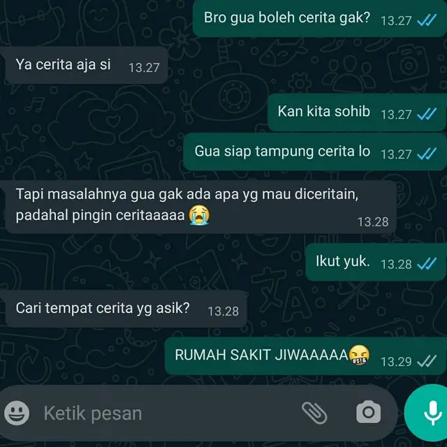 Enggak Ada Kerjaan, 7 Chat Usil dari Teman Ini Bikin Geregetan