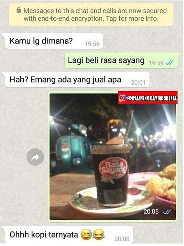 Obrolan Netizen Saat Tanya Lagi Di Mana Ini Malah Bikin Emosi (sumber:Instagram/pesansingkatindonesia)