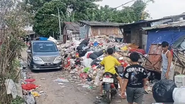 Sampah di TPS Rawadas
