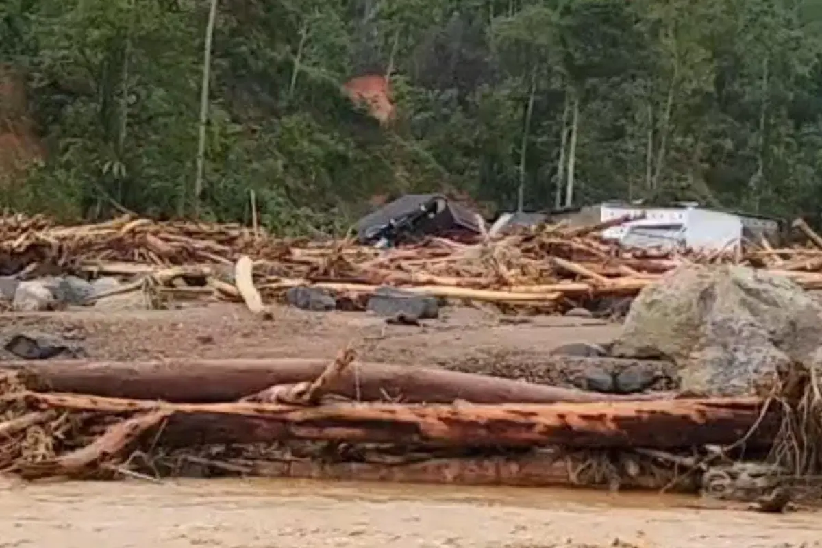 Rumah Betty di Tapanuli Tengah, Sumatera Utara (Sumut) kini sudah rata dengan tanah.