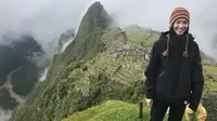Kiko Mizuhara saat berwisata ke Machu Picchu, Peru. (dok. Instagram @i_am_kiko/https://www.instagram.com/p/BshfXJJgjVD/Putu Elmira)