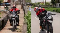 8 Potret Gary Iskak yang Hobi Motoran dan Touring