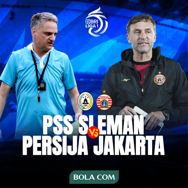 BRI Liga 1- Duel Pelatih - PSS Sleman Vs Persija Jakarta