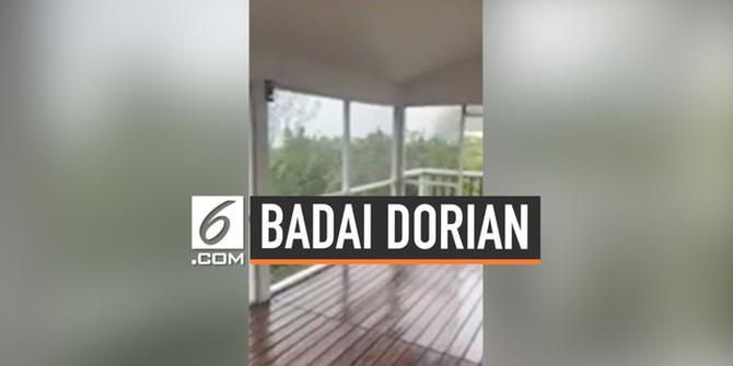 VIDEO: Badai Dorian Kategori Berbahaya Terjang Bahamas