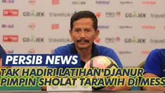Berita video milik Voice of Bobotoh tentang Djadjang Nurdjaman pelatih Persib yang memimpin taraweh di mess Persib Bandung.