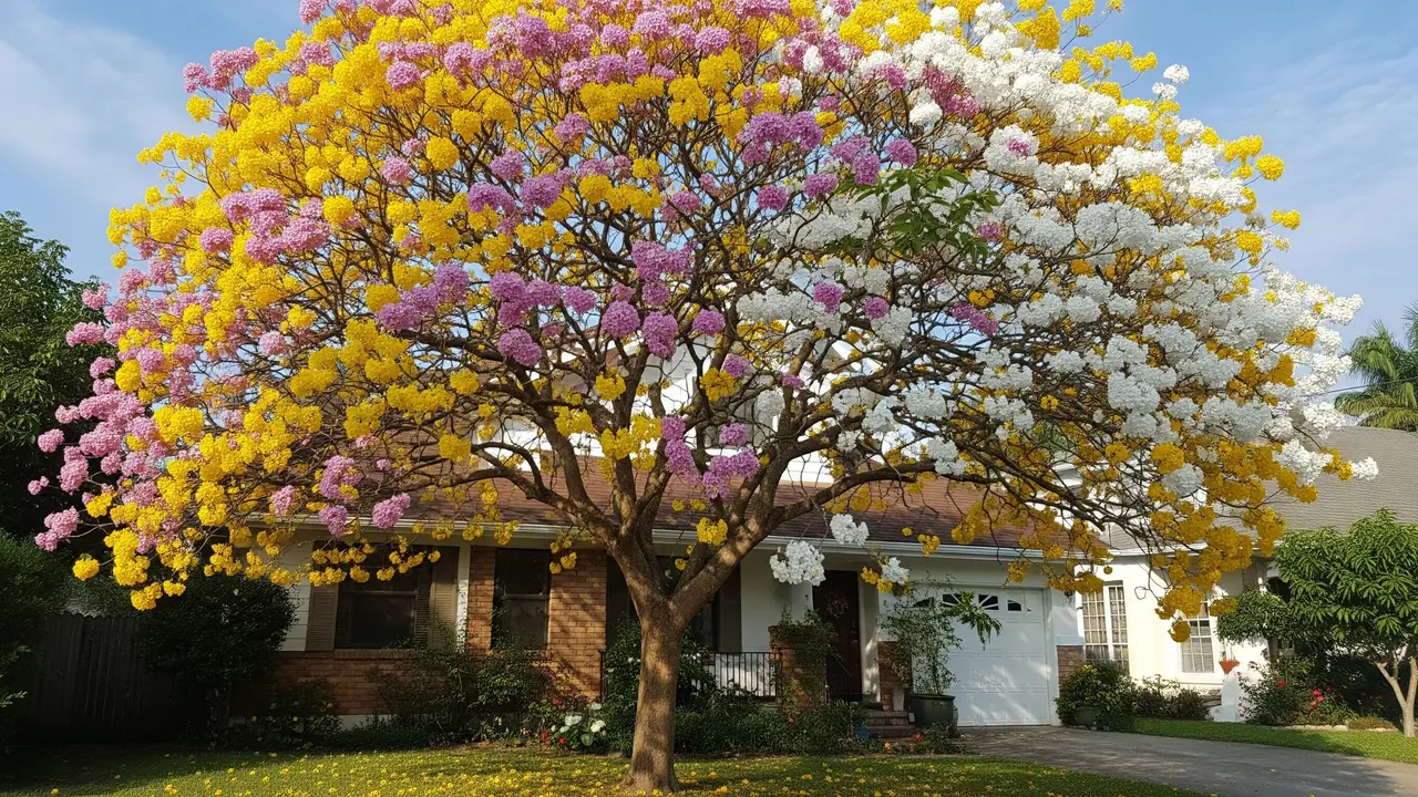 Jenis Pohon untuk Depan Rumah yang Bisa Membuat Udara Lebih Dingin saat Siang (Image by Gemini AI)