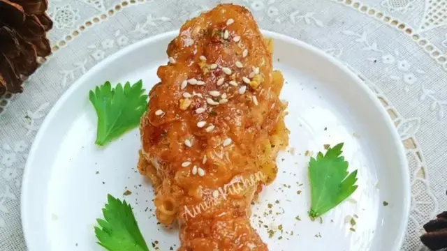 Resep ayam madu Korea. (dok. Cookpad @ainibakeandcook)