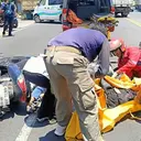 Motor Terjepit Dua Truk di Gempol Probolinggo, Satu Keluarga Tewas