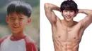 Ketika masih kecil, Minhyuk BTOB punya wajah yang culun. Namun hal tersebut berubah saat ia dewasa, Minhyuk berubah jadi sosok cowok yang tampan. (Foto: soompi.com)
