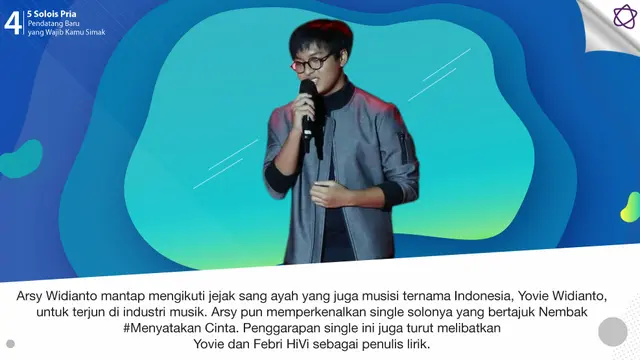 [Bintang] 5 Solois Pria Pendatang Baru yang Wajib Kamu Simak