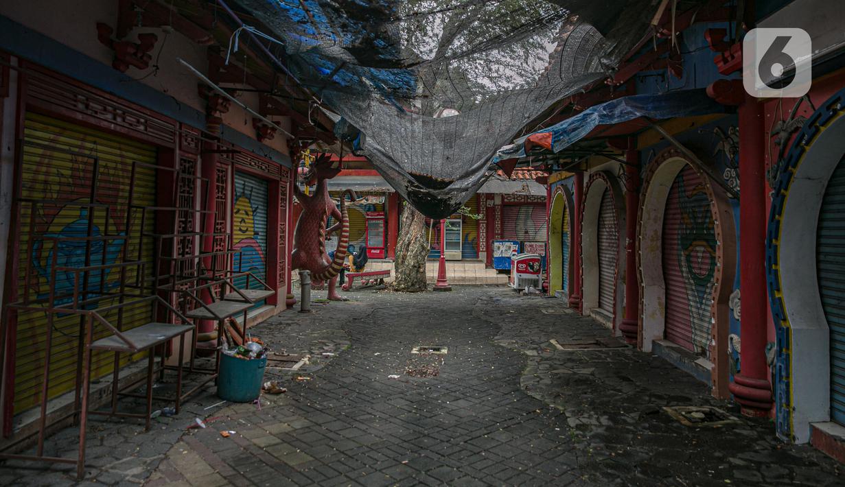FOTO: Melihat Kondisi Wisata Kampung China Cibubur yang Memprihatinkan