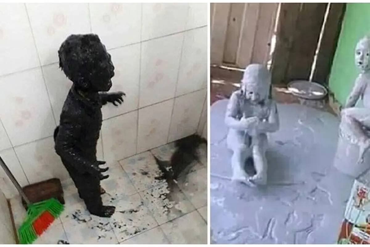 Kelakuan Polos Anak Kecil Ini Bikin Geleng Geleng, Antara Mau Sedih dan Ketawa