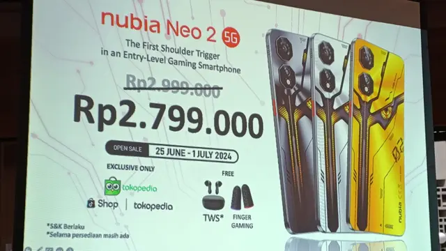 Harga Nubia Neo 2 5G