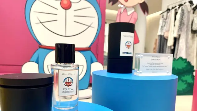 Gandeng Doraemon, Brand Parfum Lokal Ini Hadirkan Wewangian Beraroma Fresh dan Playful