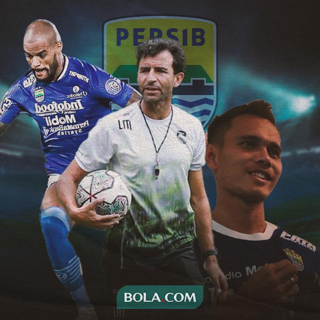 Persib Bandung - David da Silva, Rezaldi Hehanussa, Luis Milla