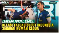 Tak Disangka! Legenda Futsal Dunia Falcao Anggap Indonesia sebagai Rumah Kedua