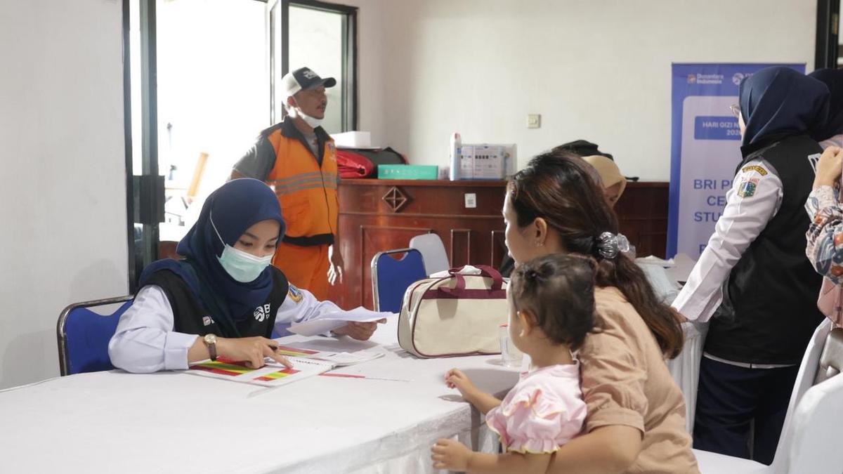 Rayakan Hari Gizi Nasional, BRI Peduli Perluas Program Cegah Stunting di Berbagai Daerah