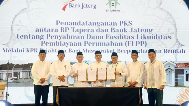 Bantu Masyarakat Punya Rumah, Nana Sudjana Dorong Bank Jateng Genjot Penyaluran Kredit Perumahan Subsidi