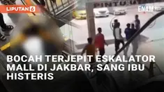 Insiden bocah terjepit eskalator kembali terjadi. Kini seorang bocah terjepit eskalator di Mall Season City, Jakarta Barat (22/12/2024). Menyaksikan anaknya dalam bahaya, sang ibu histeris.