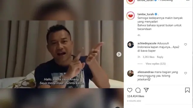 Anang Hermansyah dan Ashanty minta maaf