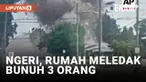 Ledakan dahsyat terjadi di kawasan permukiman Indiana Amerika Serikat. Ledakan tersebut tewaskan 3 orang dan menghancurkan lebih dari 30 rumah.