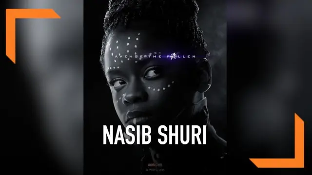 Marvel merilis poster karakter pada akun Instagramnya. Poster Shuri masuk dalam kelompok karakter yang hilang karena ulah Thanos.