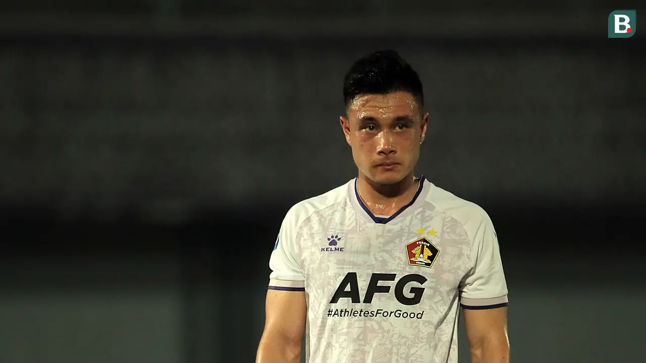 Pemain Persik Kediri Simen Alexander Santos Lyngbo