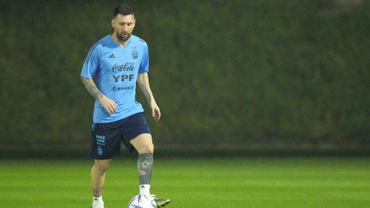Sesi Latihan Messi Cs Jelang Duel Berat dengan Belanda di Perempat ...