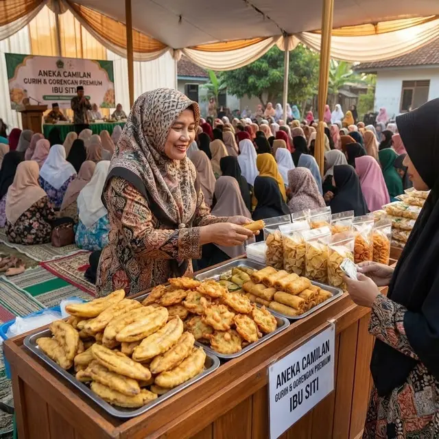 Ragam Ide Jualan Saat Acara Pengajian Ibu-ibu Kampung yang Laris Manis