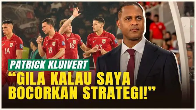 VIDEO: EKSKLUSIF: Jelang Laga Hidup Mati Vs Irak, Kluivert: Bodoh Jika Saya Bocorkan Strategi Timnas Indonesia!