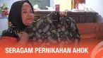 Keluarga di Nganjuk, Jawa Timur sudah dibagikan seragam untuk pernikahan Ahok dan Bripda Puput.