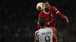 Toulouse secara mengejutkan mampu meraih kemenangan atas Liverpool dengan skor 3-2. (AP Photo/Thibault Camus)