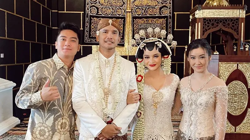 7 Potret Pernikahan Presenter Ovi Dian, Dilangsungkan di Masjid Milik Keluarga