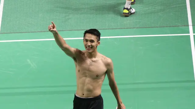 Jonatan Christie Raih Emas Asian Games