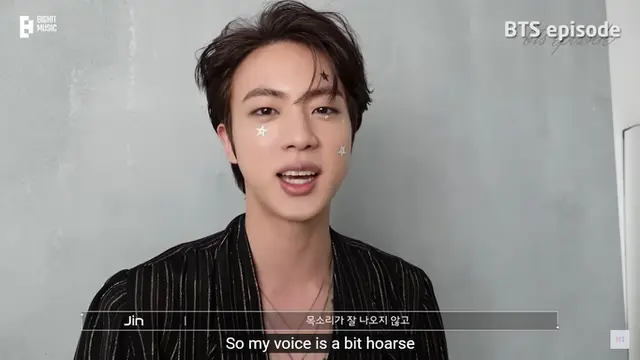 Jin BTS Bercerita Tentang Epiglottitis.