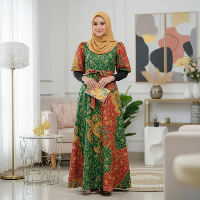 Model Dress Batik Terbaru untuk Lebaran 2026