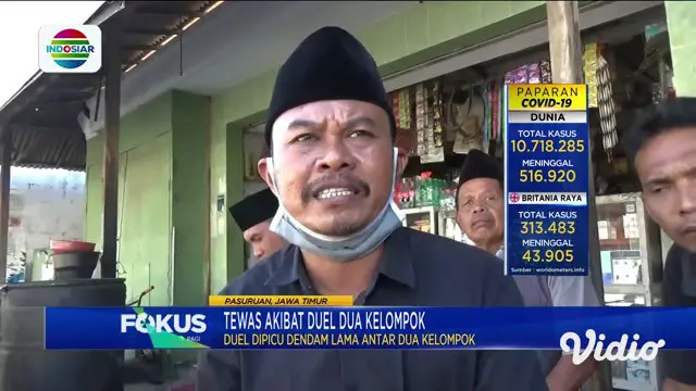 Setelah sempat dirawat di RSUD Bangil, Jawa Timur, salah seorang korban luka akibat perkelahian warga di Pasuruan, akhirnya meninggal dunia. Mereka yang menaruh dendam, memutuskan berkelahi menggunakan senjata tajam.