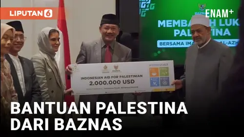 VIDEO: Baznas Serahkan Bantuan 32 Miliar Untuk Palestina