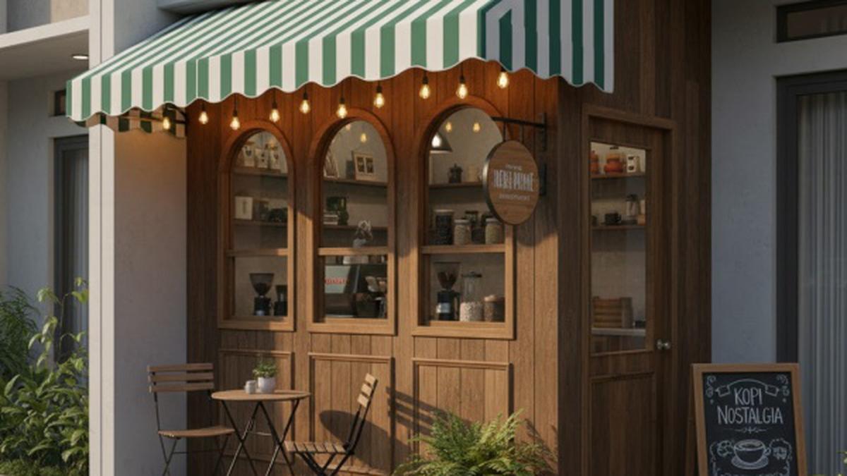 8 Inspirasi Model Cafe Minimalis Depan Rumah, Menarik Pelanggan untuk Datang