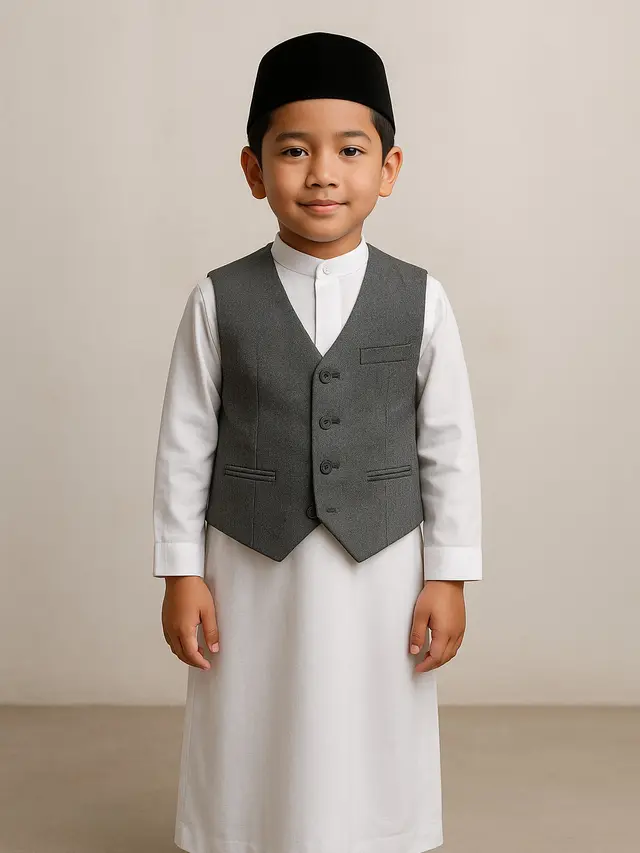 Model Gamis Anak Laki-laki Terbaru (Foto: ChatGPT)