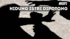 Seorang wanita asal India menjadi korban kekerasan suami. 