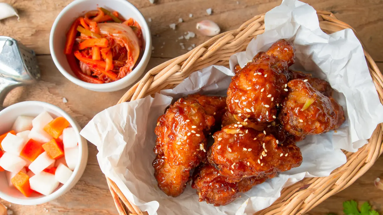 Resep korean spicy chicken wings
